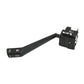 Headlight turn signal switch assembly with black lever and control icons