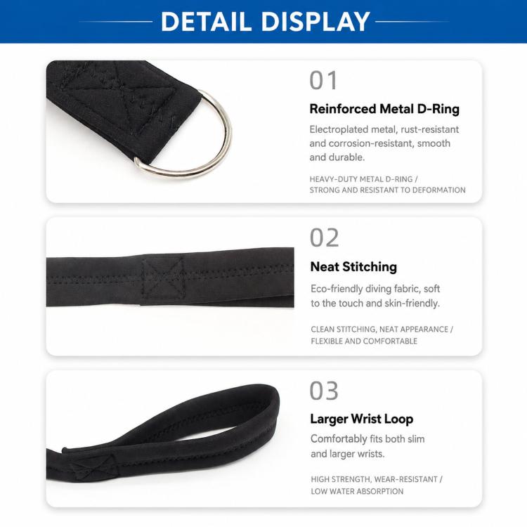 Stroller Safety Wrist Strap Soft Neoprene Baby Stroller Handlebar Tether Leash for Prams, Pushchairs & Joggers