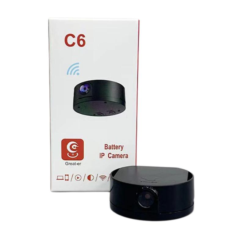 C6 Wireless Smart Security Camera Home HD Night Vision Surveillance Cam