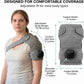 Electric Shoulder Massager Heating Pads Vibration Massage Support Belt, Shoulder Massager