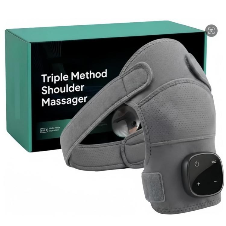 Electric Shoulder Massager Heating Pads Vibration Massage Support Belt, Shoulder Massager