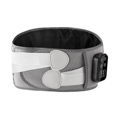 Cordless Heated Waist Belt Massager With Vibration Support Back Heat Pad