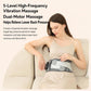 Cordless Heated Waist Belt Massager With Vibration Support Back Heat Pad