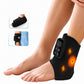 Heated Ankle Brace Support Massager With Vibration 6 Heat Levels 30Min Auto Off