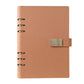 A5 6-Hole Hollow Notebook Loose-Leaf Journal Business Portable Magnetic Buckle Notebook