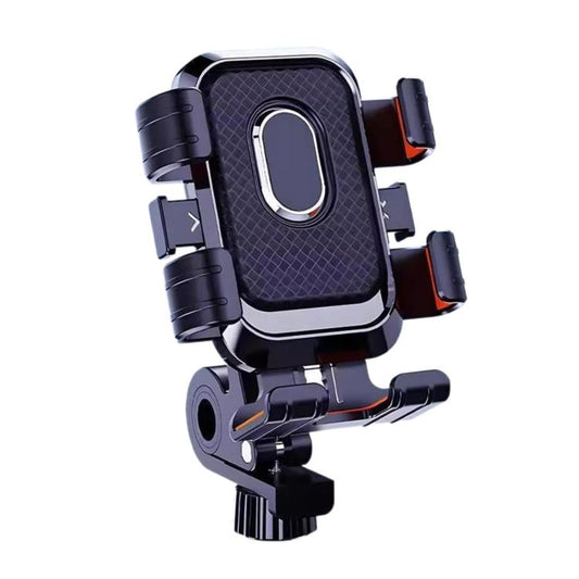 Electric Motorcycle Shake-Stabilized Navigation Phone Holder, Handlebar, Rearview Mirror