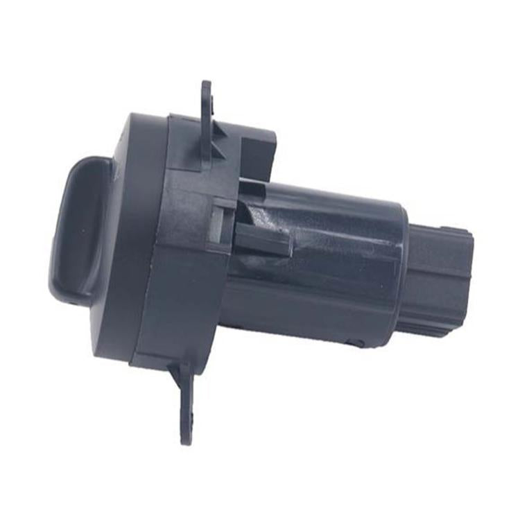 Headlight and fog light switch cylinder housing with electrical connector plug