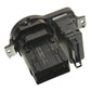 Headlight control switch rear housing with mounting tabs and connector, black