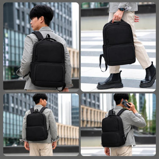 REMOID 26088 Men Business Laptop Backpack Lightweight Water Resistant Travel Work Bag