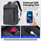 REMOID laptop backpack with external USB charging port, front pockets, and adjustable straps