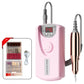 Electric Nail Drill 40000RPM Rechargeable Efile Machine for Gel Acrylic Nails Kit with 12 Bits