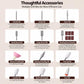 Assorted nail drill bit heads for electric e-file, including needle and sanding