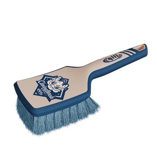 qili Car Detailing Tire Brush With Rubber-Coated Handle Carpet Cleaning Brush, Soft Fuzz Large, Strong Fuzz Large, Open Pile Large, Soft Fuzz Small, Strong Fuzz Small