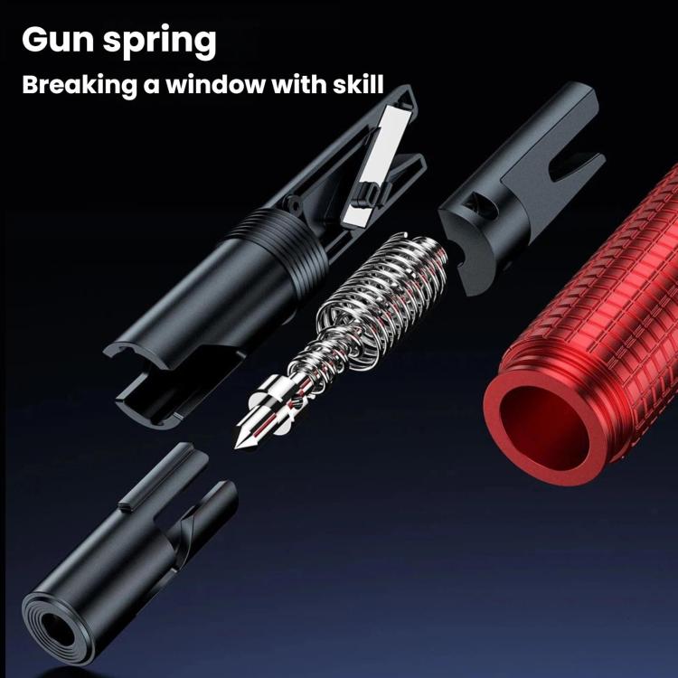 Multifunctional Car Emergency Escape Tool With Window Breaker And Seatbelt Cutter