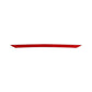 Trunk decorative car sticker strip, red carbon-fiber weave design