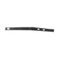 Decorative under-dashboard car sticker strip, carbon fiber black with cutouts and tabs