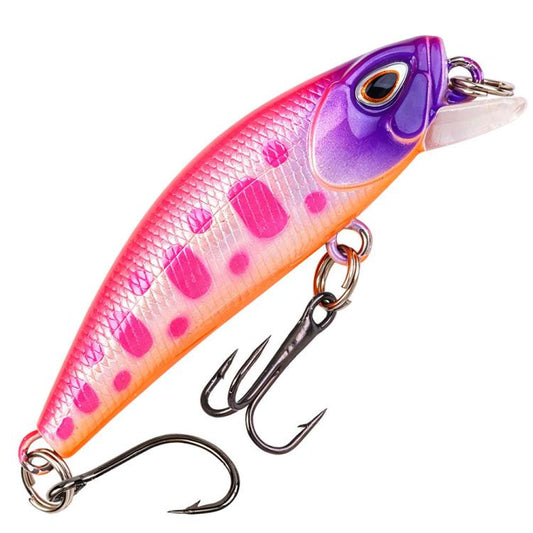 HENGJIA MI180 Micro Sinking Minnow Fishing Lures Slow Sinking Hard Baits, 4.6cm 3g