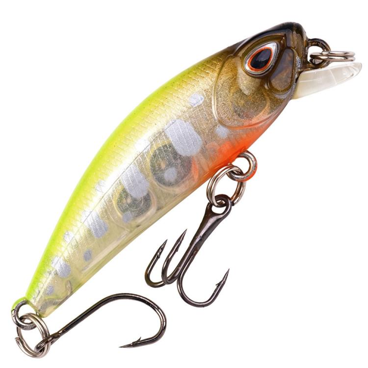 HENGJIA MI180 Micro Sinking Minnow Fishing Lures Slow Sinking Hard Baits, 4.6cm 3g