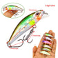 HENGJIA MI180 Micro Sinking Minnow Fishing Lures Slow Sinking Hard Baits, 4.6cm 3g
