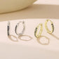 Vintage-style Patterned Brass Earring Backs With Silver Posts, YIE423-A, YIE423-B