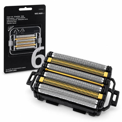 WES9600 Replacement Outer Foil Cassette For Panasonic Arc6 6-Blade Electric Shavers ES-LS9A, ES-LS8A, ES-LS6A,, WES9600