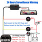 Car USB-C hardwire kit with digital display controller and red/black wiring with fuse connections