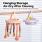 Makeup Brush Cleaner Bowl With Drying Rack Hanging Silicone Sponge Mat Storage Holder
