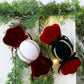 Velvet Candy Christmas Tree Ornament DIY Holiday Decor