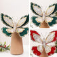 Glitter Butterfly Christmas Tree Ornaments Double-Layer Sequin Fabric Decoration