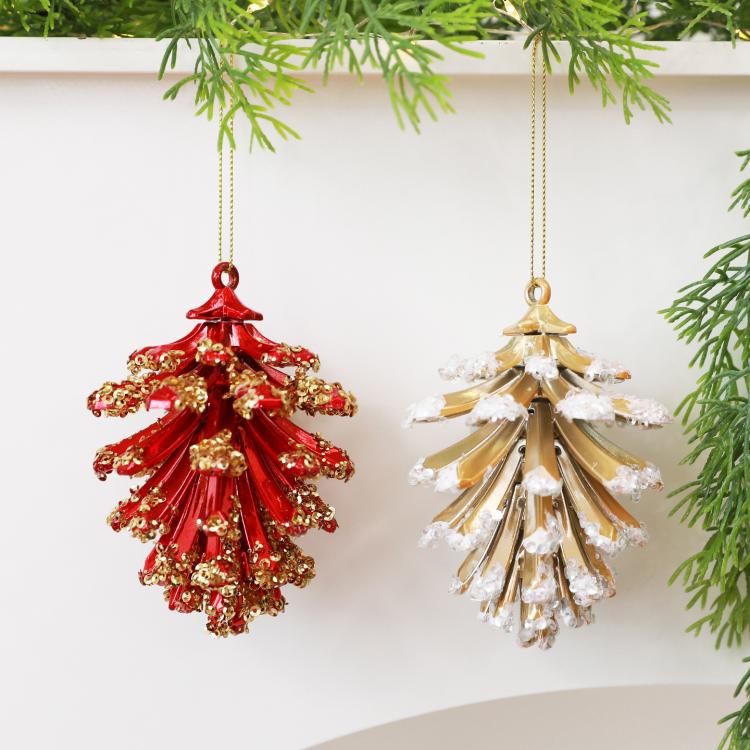 PC Pinecone Christmas Tree Ornament – ??DIY Holiday Decor