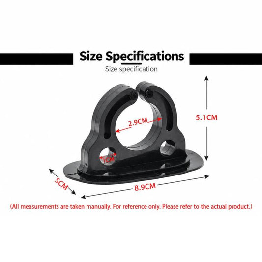Inflatable Boat/Raft Open-Style Oar Lock and Safety Line Anchor, RB-E09