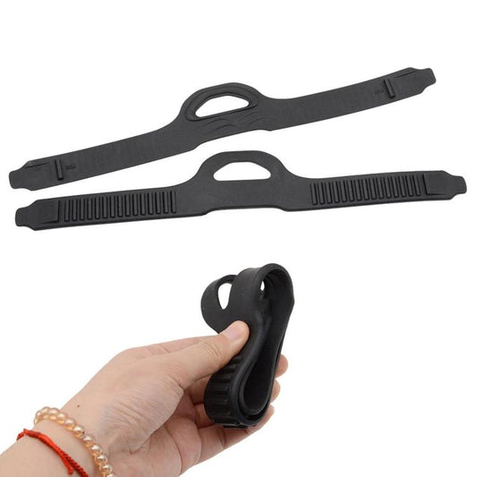 Adjustable Tension TPR Diving Fin Strap, S/M, L