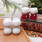 Knitted Fleece Boots Christmas Tree Ornaments Christmas Decorations