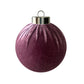 Fabric-Covered Ball Christmas Ornaments Decorations, 6cm, 8cm