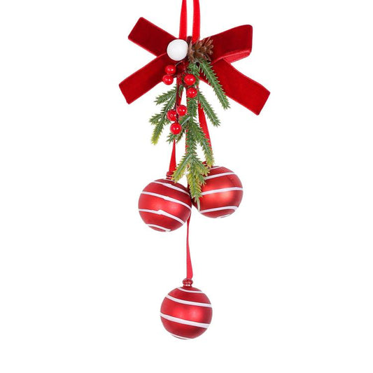 Bow Christmas Tree Ornaments Christmas Door Hangings
