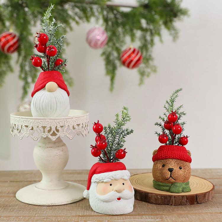 Christmas Gnome Ornament Tabletop Decoration