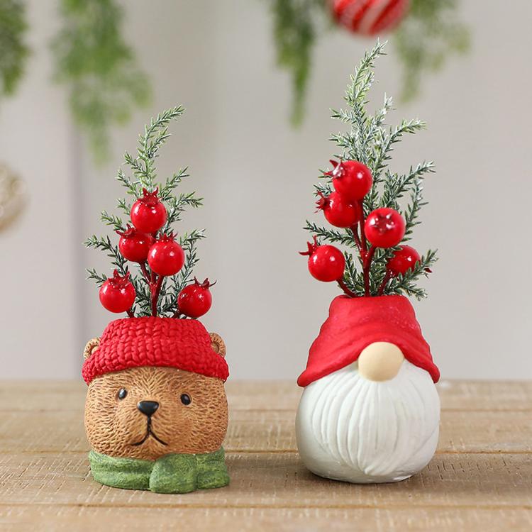 Christmas Gnome Ornament Tabletop Decoration