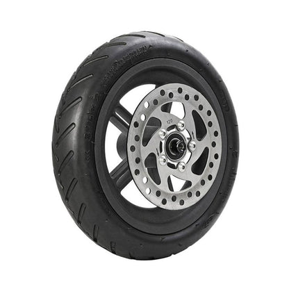 Rear pneumatic wheel with 120mm brake disc and metal hub