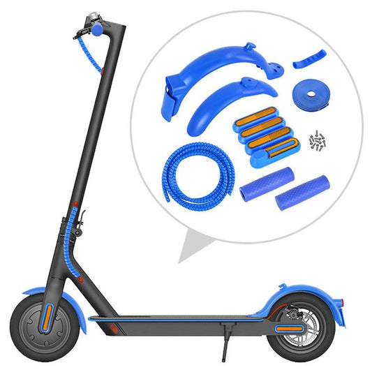 11-Piece Set For Xiaomi M365 Pro 2 Electric Scooter Rear Fender Kit