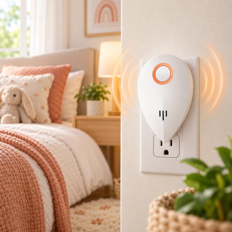 Indoor Ultrasonic Electronic Mosquito and Rodent Repeller, US Plug, EU Plug