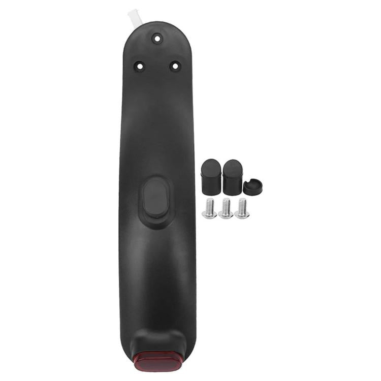 Black rear fender, mounting holes and bracket with screws included
