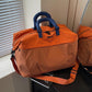 Expandable Travel Duffle Bag Lightweight Waterproof Oxford Weekender Bag with Dry Wet Separated Pocket