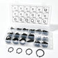 225 PCS/Box Snap Ring Assortment Kit Metric Internal External C-Clips 6mm-32mm, Snap Ring