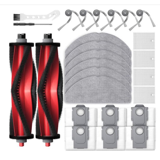 18 In 1 Replacement Parts Kit For Roborock Q7 M5 / Q7 L5+ / Q7 L5 Vacuum, 18 In 1