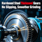 Small Electric Bench Grinder Dual Grinding Wheel Home Sharpening Machine No Battery