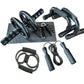 Abdominal Wheel and Push-up Stand Combo Training Equipment
