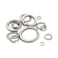 304 Stainless Steel Spring Lock Washer Assortment Kit Metric M2-M12 Split Lock Washers, 480 PCS/Box