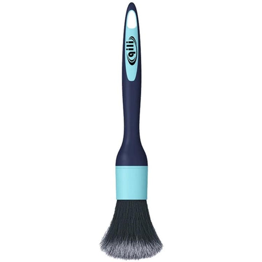 Qili Soft-Bristled Detailing Brush For Car Interior Air Vents, Composite Tapered Filaments, Boar Bristles, Soft PBT Bristles