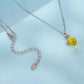 S925 Sterling Silver Playful Bee Collarbone Necklace, SCN554