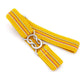Candy-colored 8-Character Clasp Elastic Braided Belt for Children